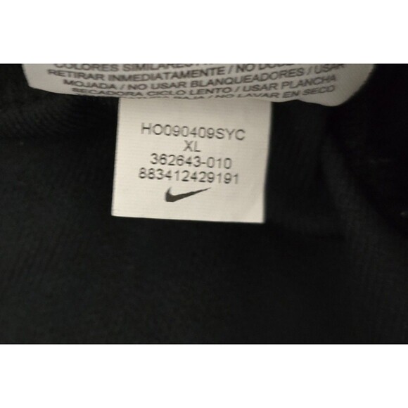 Nike Performance Full Zip Jacket Mens Size XL Black White - Picture 11 of 12